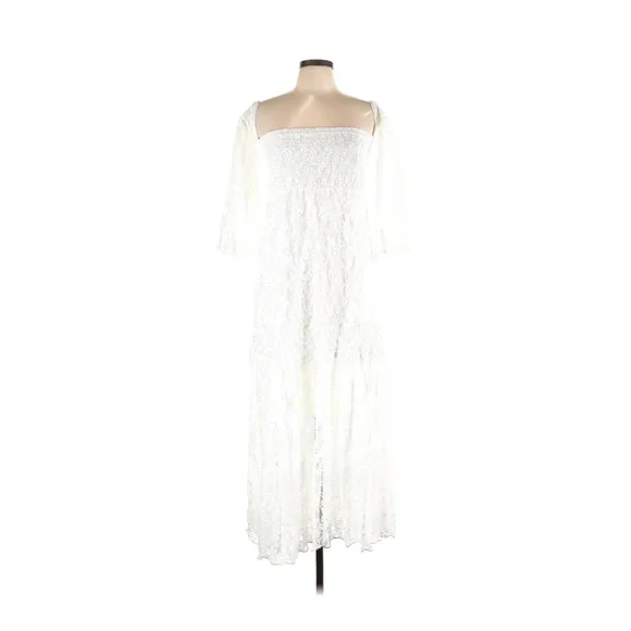 White Temptation Positano maxi dress size L - Picture 3 of 8
